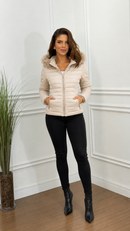 Blusa Puffer Forrada Impermeável