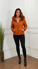 Blusa Puffer Forrada Impermeável