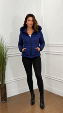 Blusa Puffer Forrada Impermeável