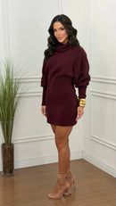 Vestido Tricot Mouse Melody Uva