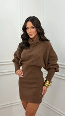 Vestido Tricot Mouse Melody Marrom New