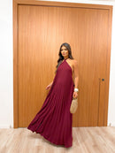 Vestido Plissado Luvien